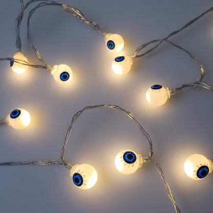 Spooky Outdoor LED String Lights for Halloween Celebrations