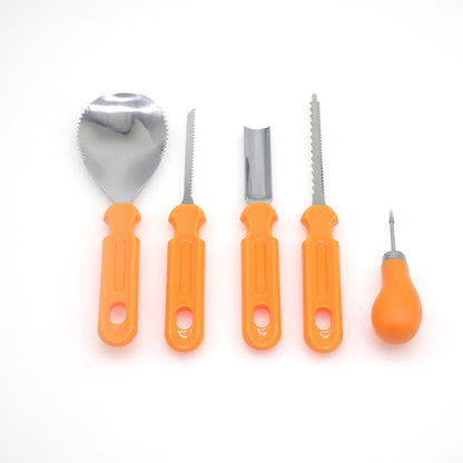 Ultimate Pumpkin Carving Toolkit with Stainless Steel Implements