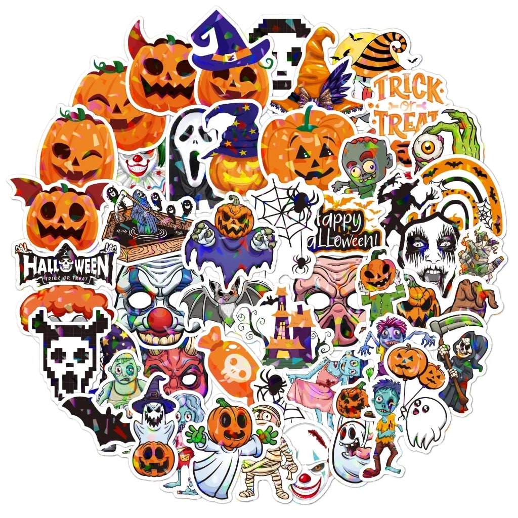 Battery-Powered Pumpkin Illumination Set with Remote Control