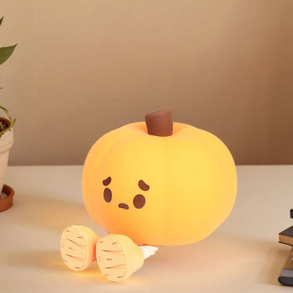 Charming Pumpkin Glow Light – Rechargeable Halloween Decor
