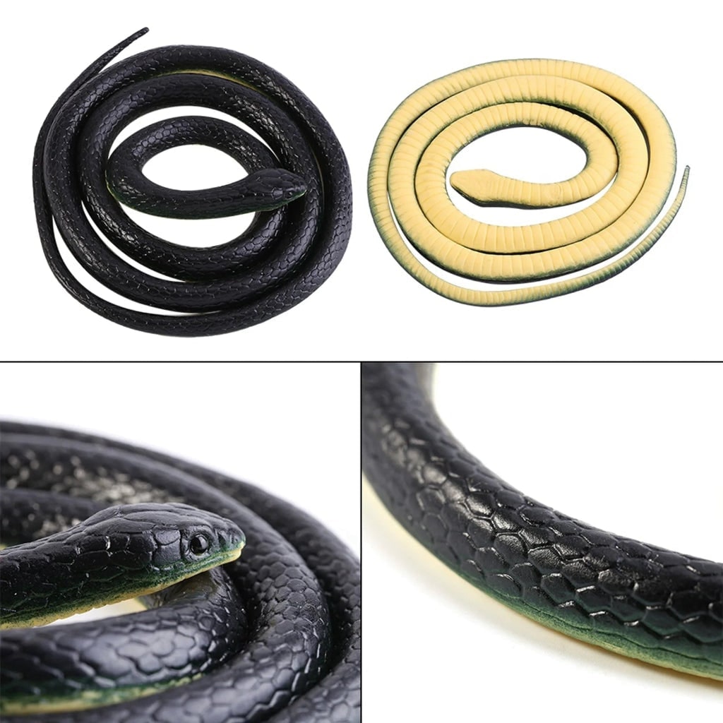 Lifelike Halloween Snake Prop for Thrilling Decorations