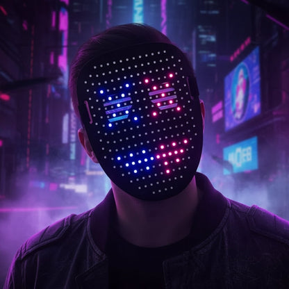 Illuminate Your Costume with the SpectraGlow LED Face Mask