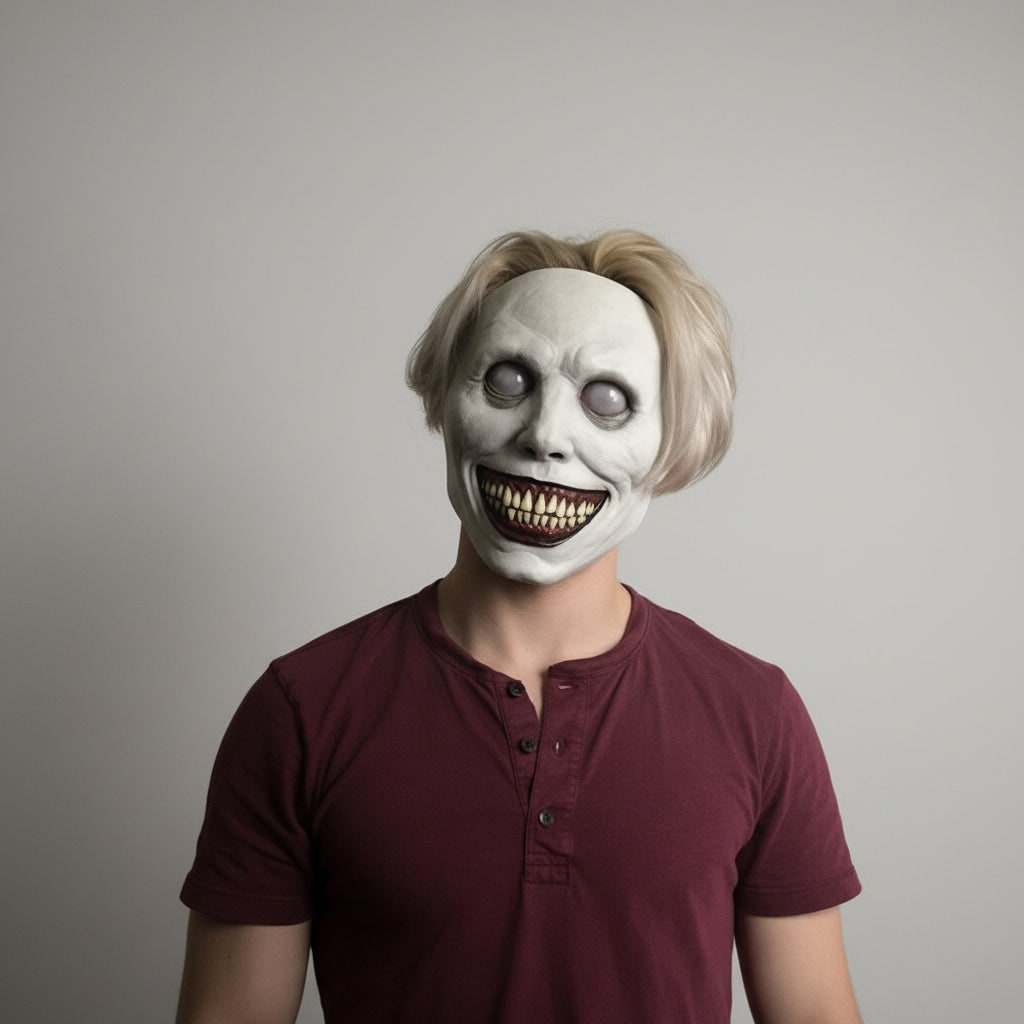 Creepy Demon Mask for Halloween Parties and Events