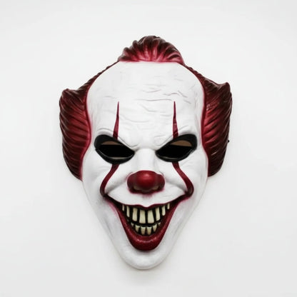 Chilling Jester Mask for Halloween Festivities and Haunted Events