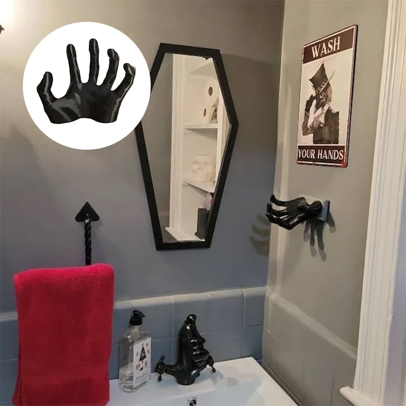 Haunting Hand Wall Hook – Eerie Decor and Key Holder