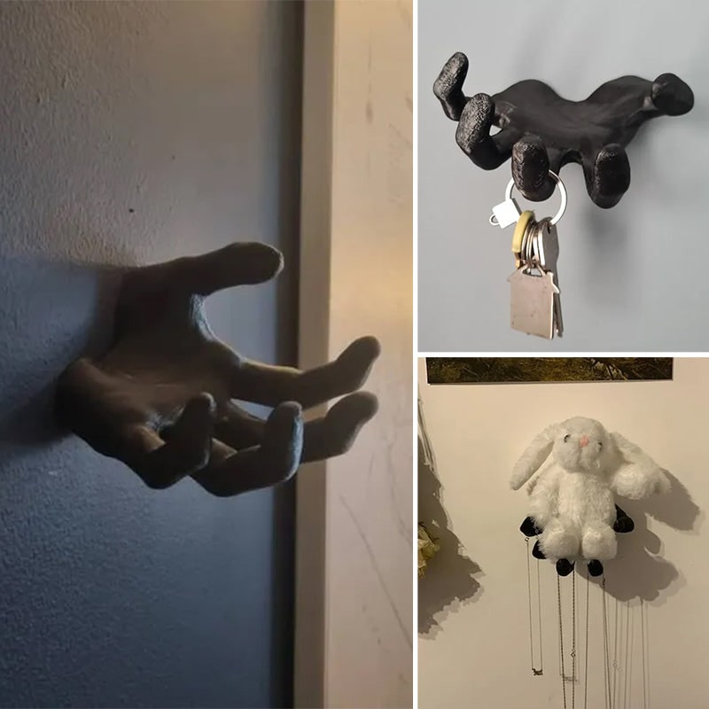 Haunting Hand Wall Hook – Eerie Decor and Key Holder