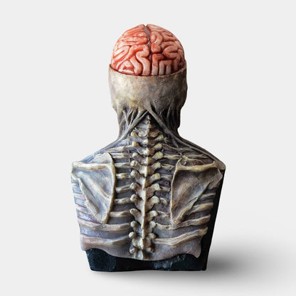 Creepy Skull Sculpture for Haunting Halloween Decor