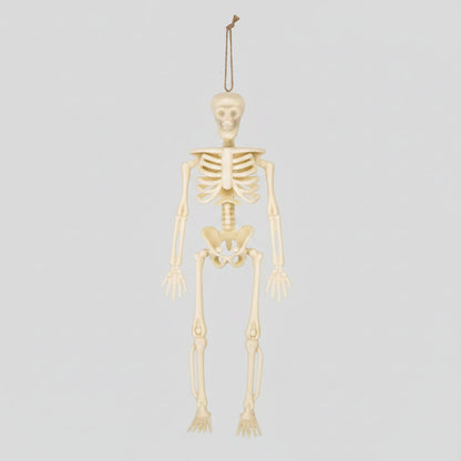 Poseable Mini Skeleton Figurines for Spooky Halloween Decor