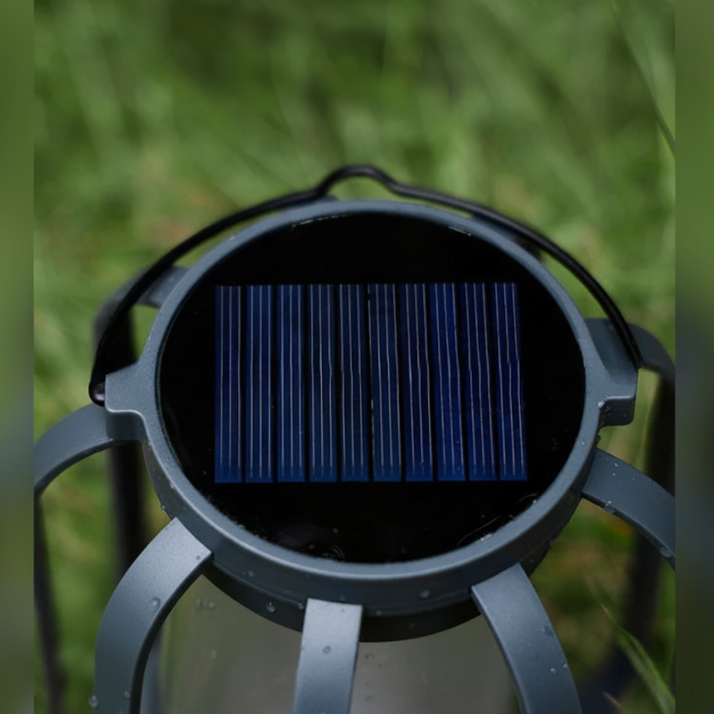 Enchanting Solar Lantern with Flickering Light for Outdoor Decor