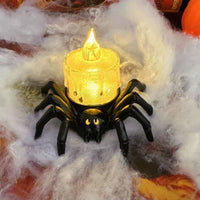 Spider Back Transparent Candle Crying