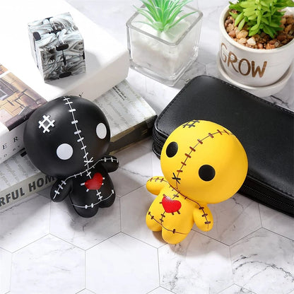 Charming Halloween Stress Relief Toy - Squeezable Doll Delight