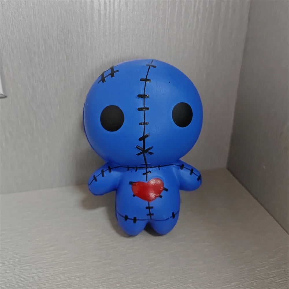 Charming Halloween Stress Relief Toy - Squeezable Doll Delight
