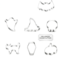 Silvery - Halloween Cookie Mold Set