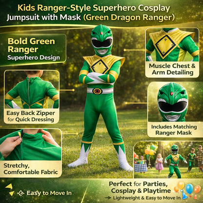 Ultimate Adventure Ranger Costume with Mask for Kids