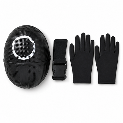 Ultimate Survival Game Costume Set with Hood and Mask