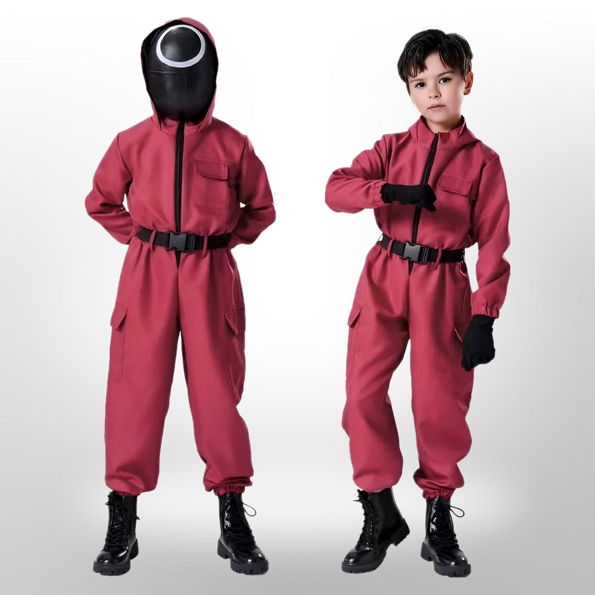 Ultimate Halloween Survival Game Costume with Accessories