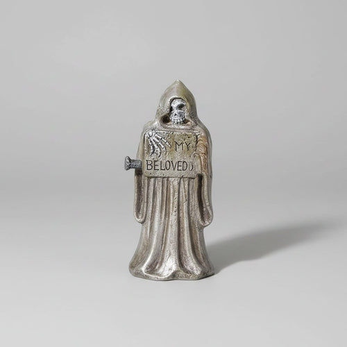 Spooky Resin Grave Marker Set – 4-Piece Halloween Decor