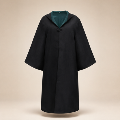 Enchanted Sorcerer's Robe Set with Hood and Accessories
