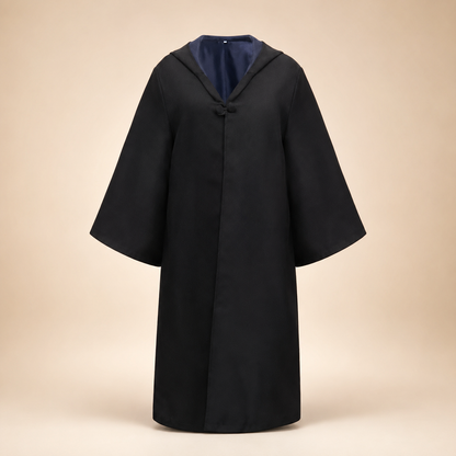 Enchanted Sorcerer's Robe Set with Hood and Accessories