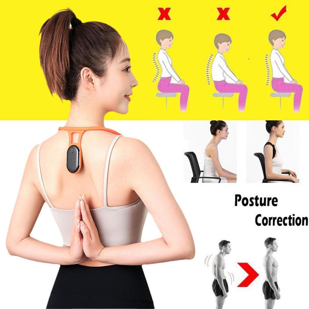 Electronic Posture Corrector with Vibration Sensor for Improved Posture