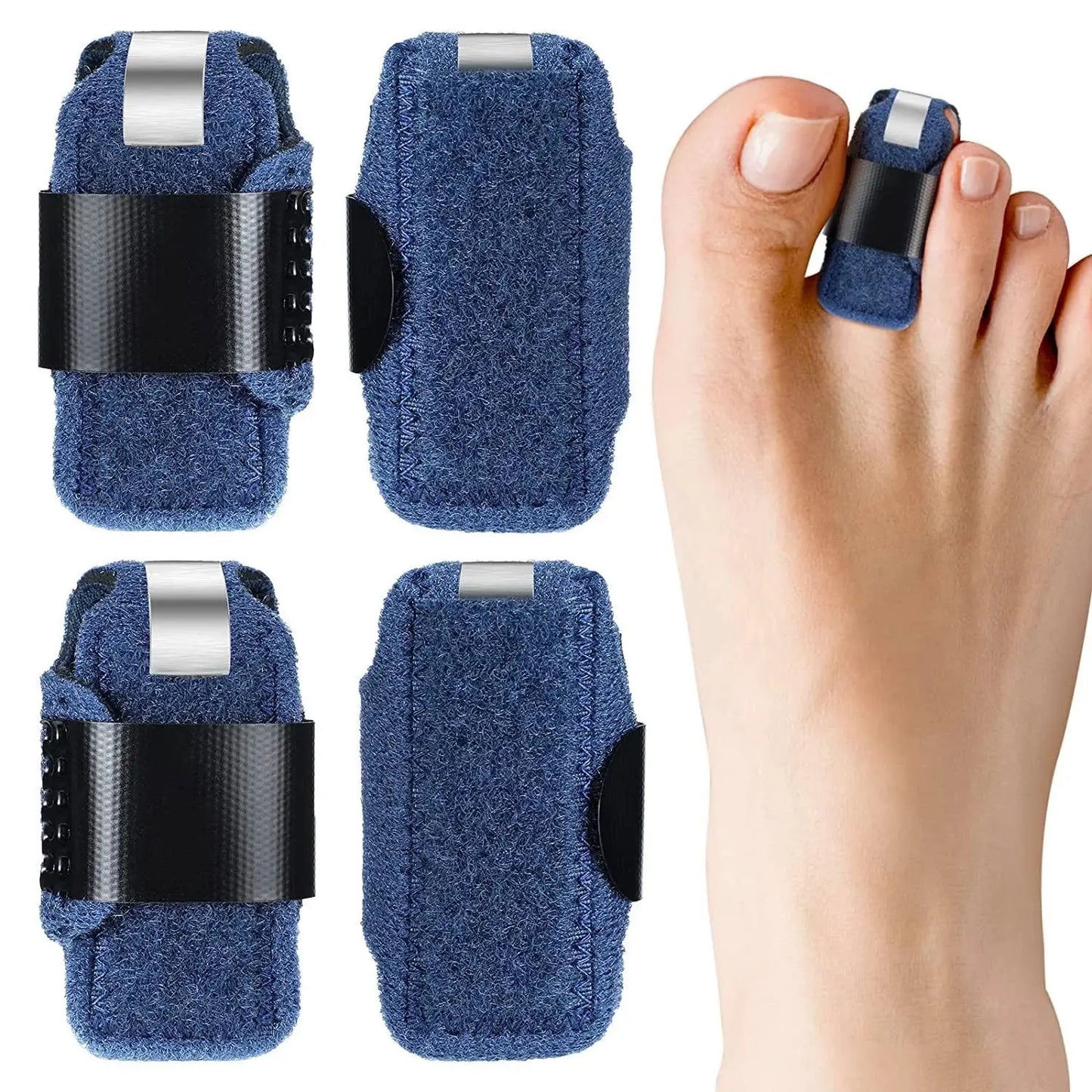 Toe Alignment Support for Enhanced Comfort and Mobility