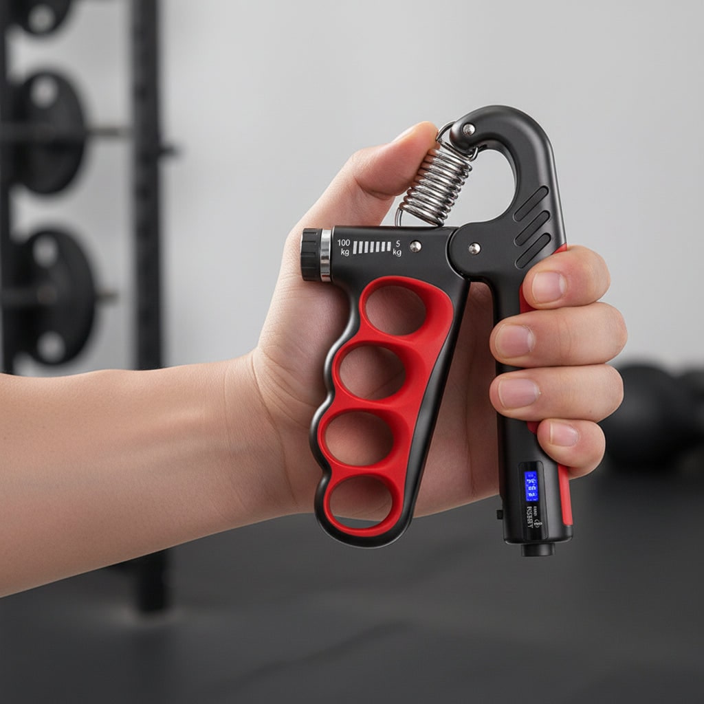 Ultimate Grip Strength Trainer with Digital Tracker & Custom Resistance