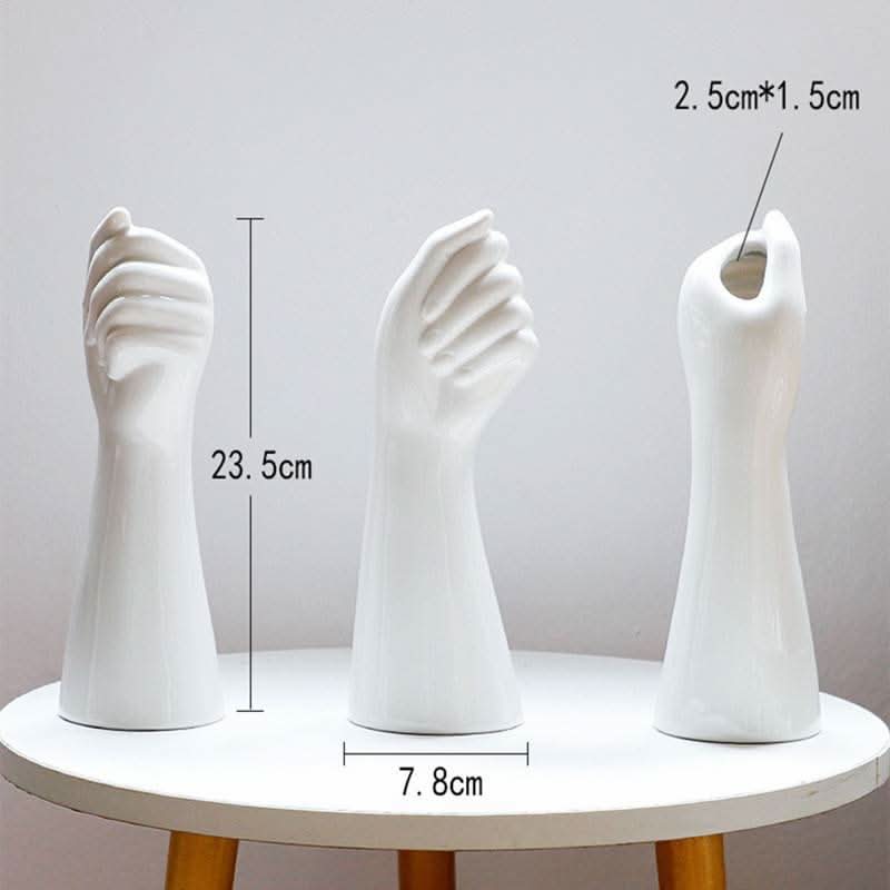 Handcrafted Ceramic Vase for Artistic Home Decor
