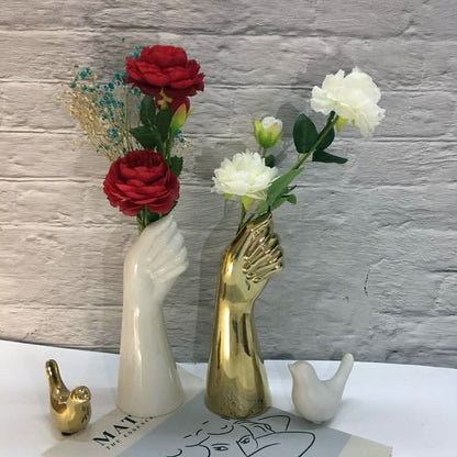Handcrafted Ceramic Vase for Artistic Home Decor