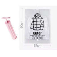 1x M (67*90cm) Bag + Hand pump