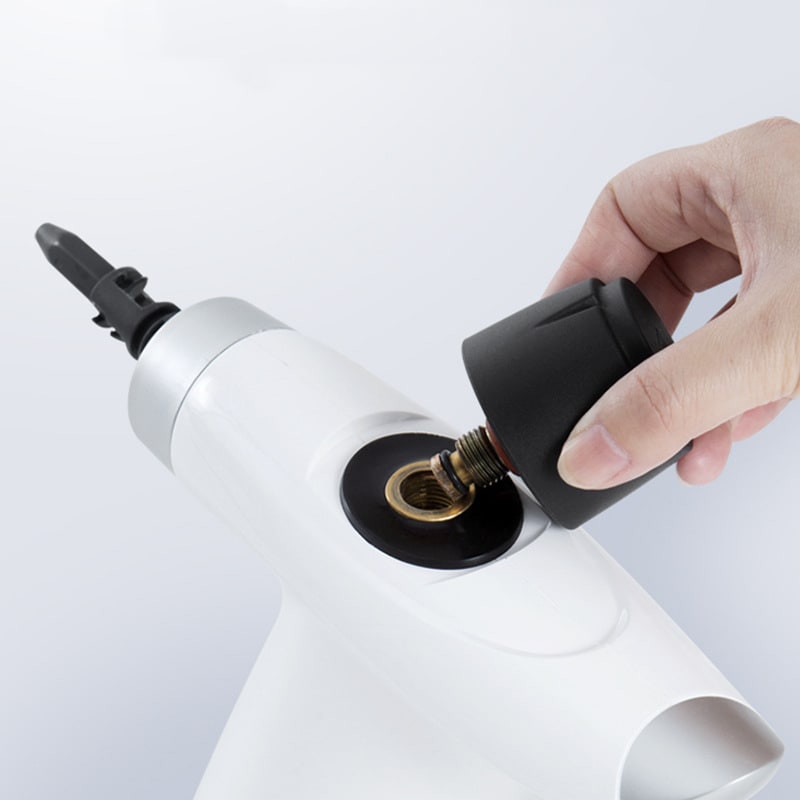 Compact Steam Cleaner for Deep Cleaning Tiles, Rugs, and More