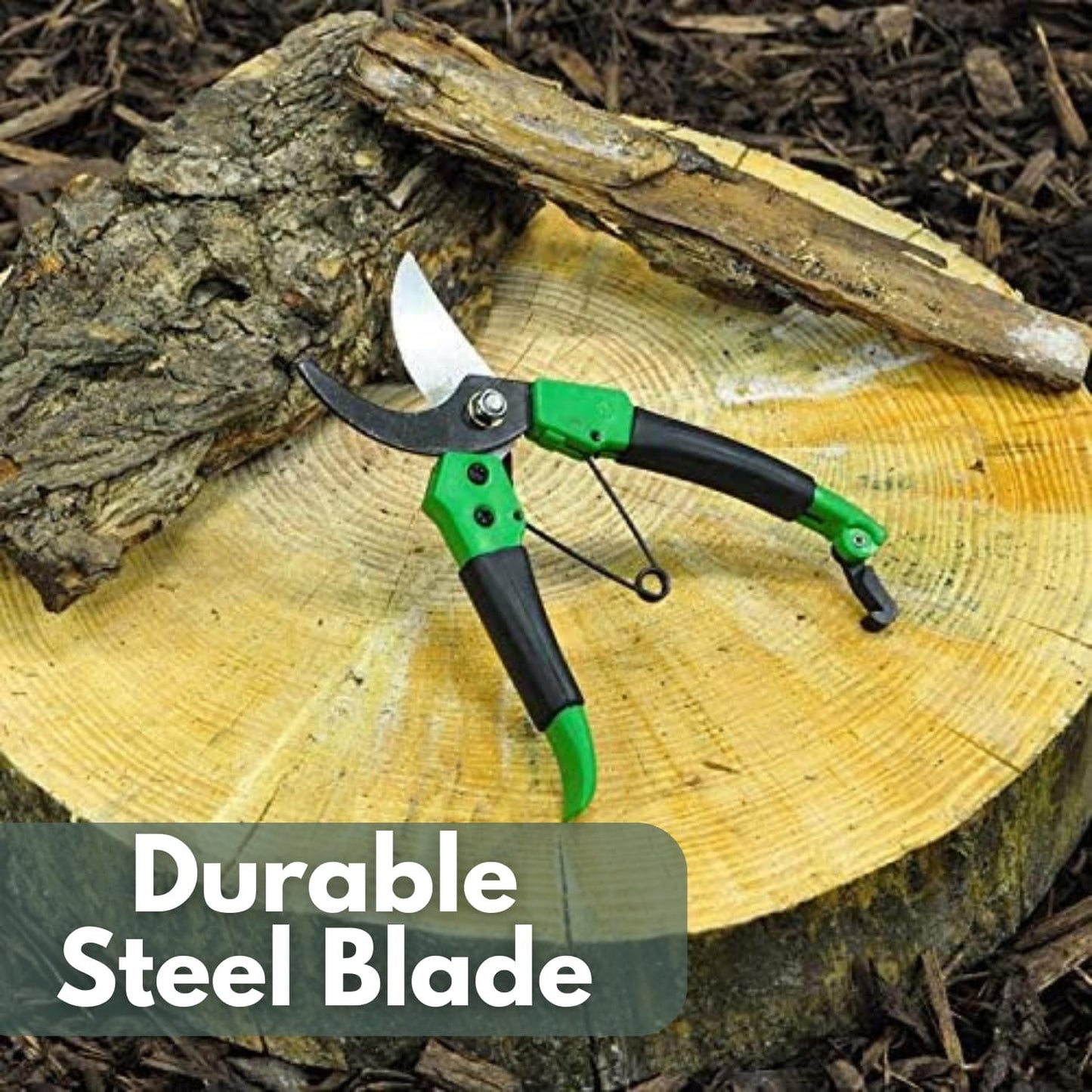 Precision Pruner with Comfort Grip for Effortless Gardening