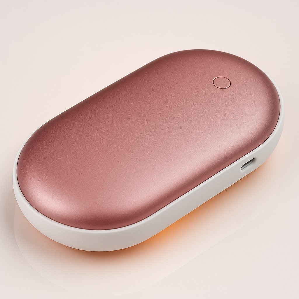 Electric Hand Warmer and Pocket Heater with Power Bank