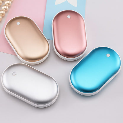 Electric Hand Warmer and Pocket Heater with Power Bank