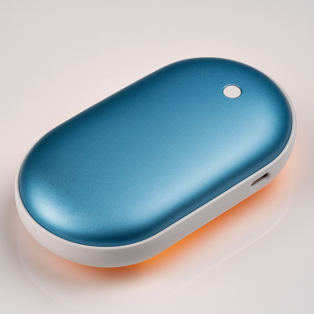 Electric Hand Warmer and Pocket Heater with Power Bank