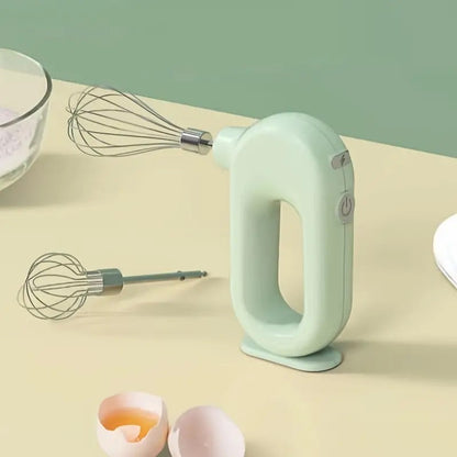 Compact 4-Speed Cordless Hand Mixer for Easy Mixing