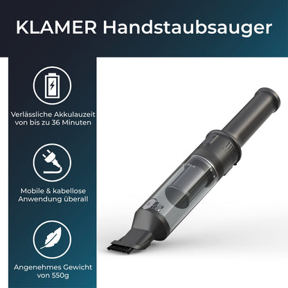Cordless Handheld Vacuum Cleaner | 140W with HEPA Filtration