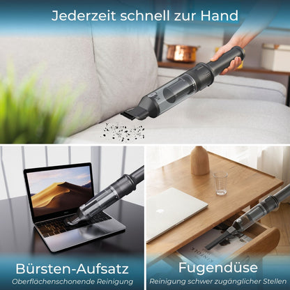 Cordless Handheld Vacuum Cleaner | 140W with HEPA Filtration