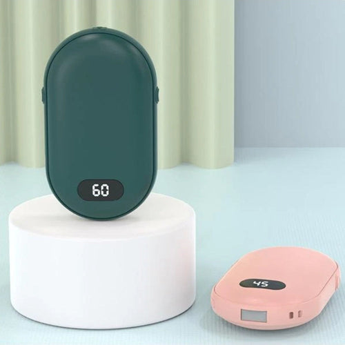 Compact Power Bank with Portable Hand Warmer Function