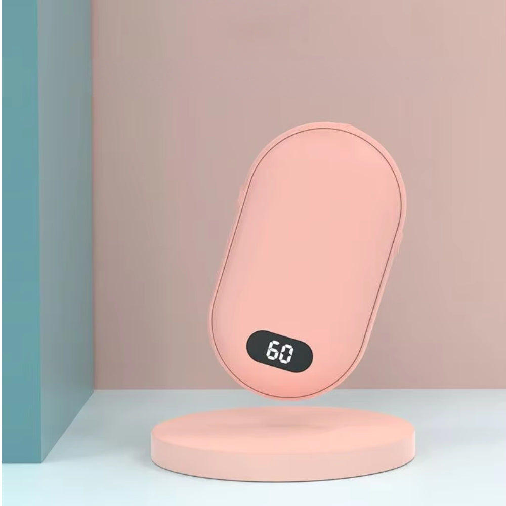 Compact Power Bank with Portable Hand Warmer Function