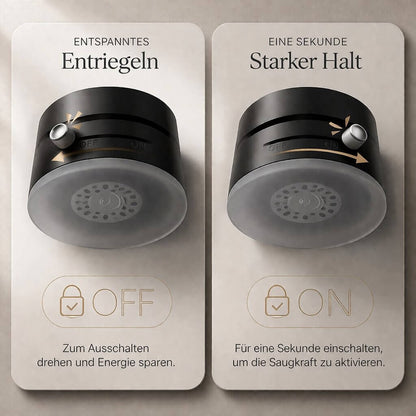360° Rotating Magnetic Phone Holder with Vacuum Suction