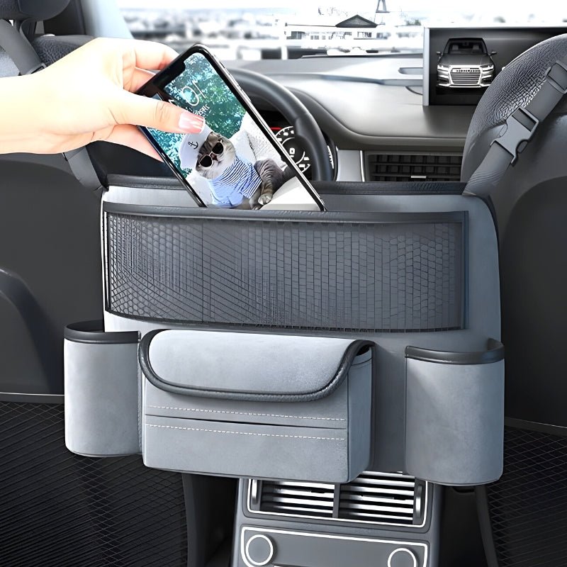 Smart Car Space Saver | Multi-Compartment Vehicle Organizer