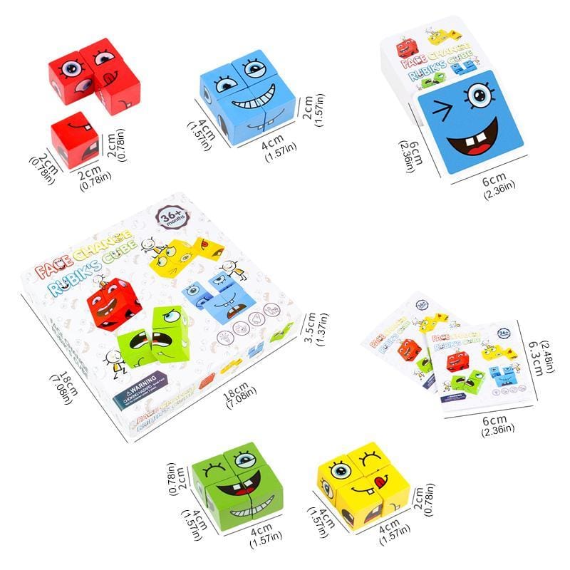 Emotion Builder Puzzle Set for Creative Minds