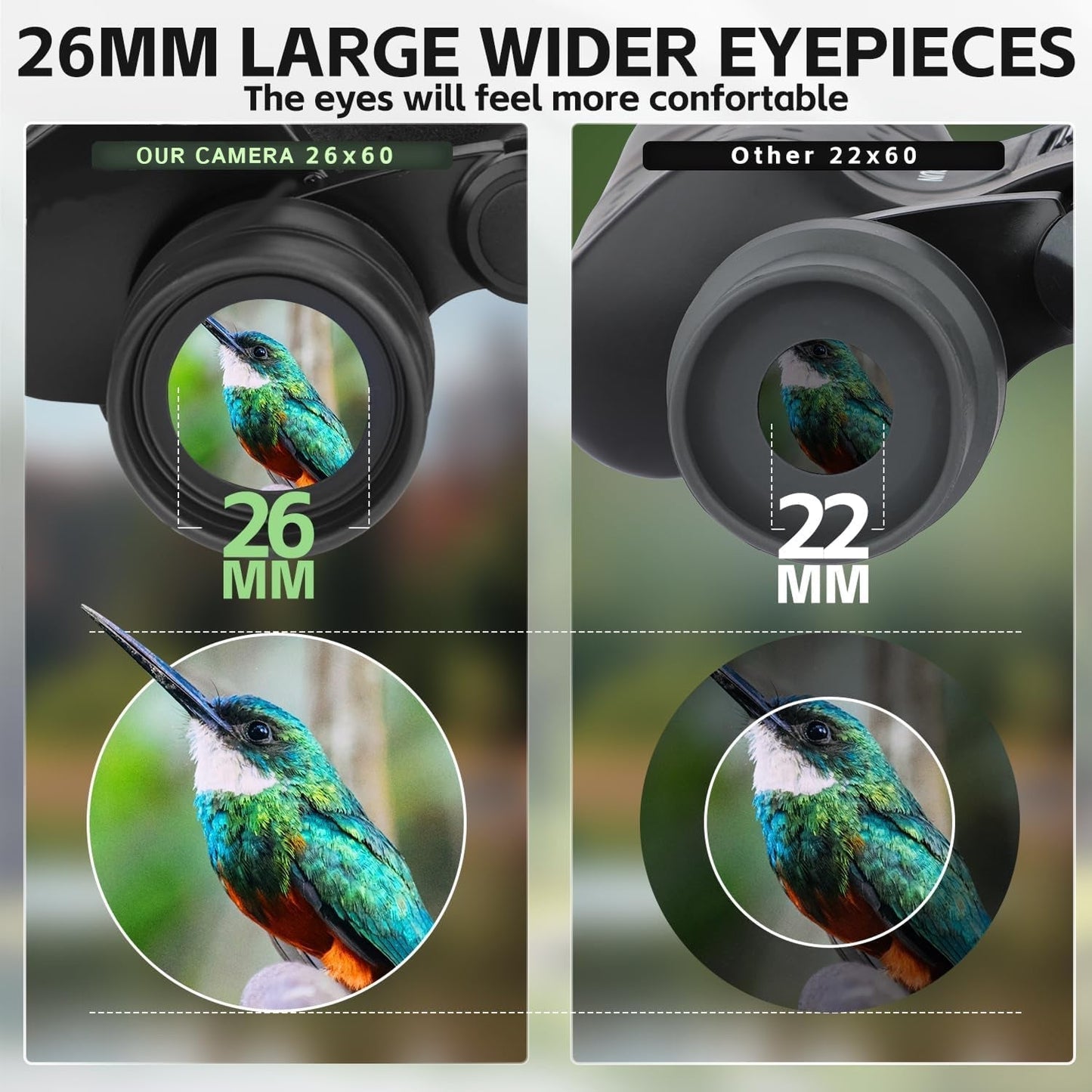 20x60 Professional Binoculars for Bird Watching in the UK