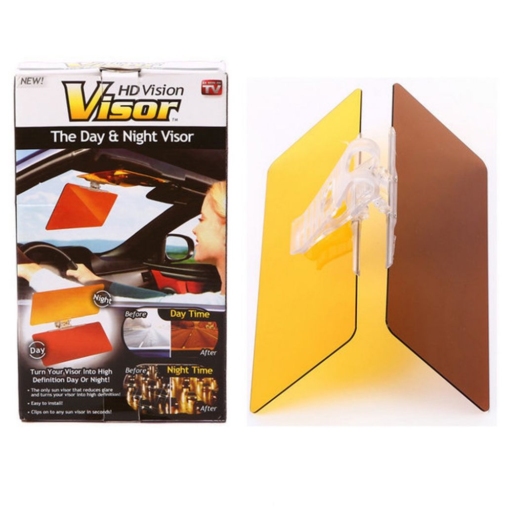 2-in-1 Anti-Glare Sun Visor for Cars