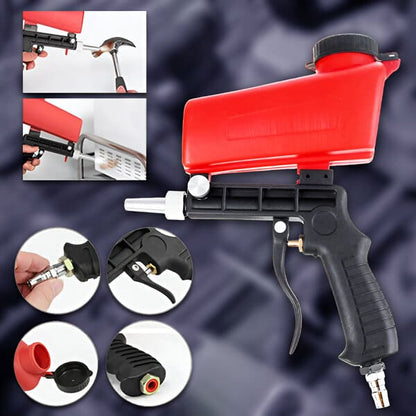 Multipurpose Sandblasting Gun – Powerful & Accurate for Rust Removal, Cleaning & Surface Treatment – 90 PSI Air Pressure System
