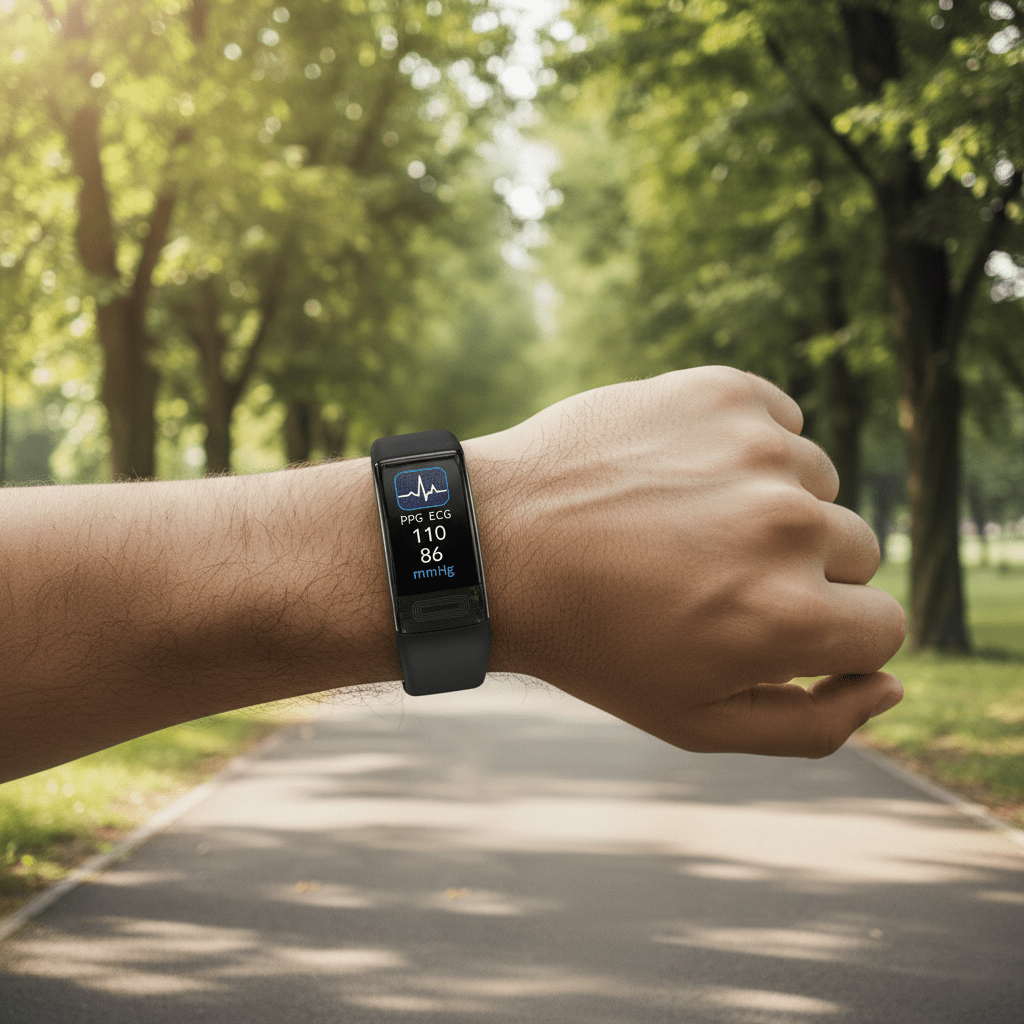 Water-Resistant Fitness Watch with Heart Rate Monitor, Sleep Tracker, Pedometer, and Smart Alerts