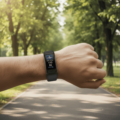 Water-Resistant Fitness Watch with Heart Rate Monitor, Sleep Tracker, Pedometer, and Smart Alerts