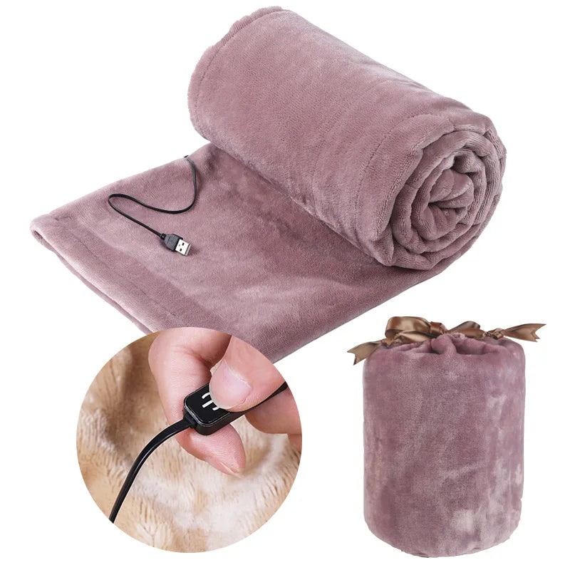 USB-Powered Heated Blanket for Ultimate Comfort and Convenience