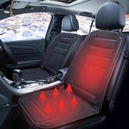 CozyRide Heated Seat Cushion with 12V Adapter and Remote Control