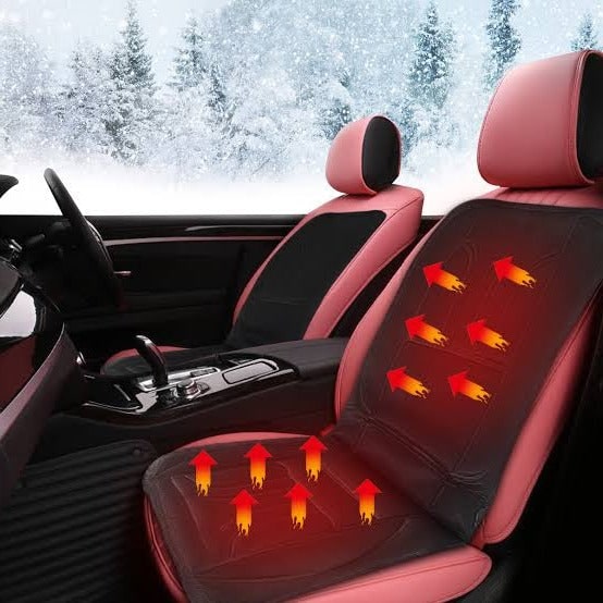 CozyRide Heated Seat Cushion with 12V Adapter and Remote Control